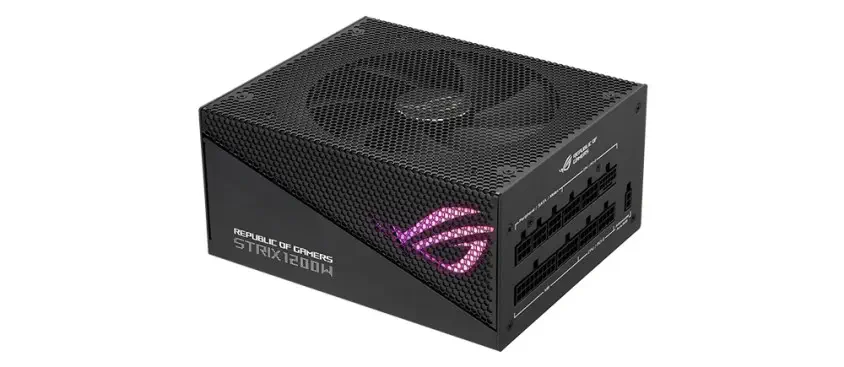 ASUS ROG-STRIX-1200G AURA 80+ GOLD 1200W Modüler ATX 3.0 PCI-E 5.0 Power Supply (90YE00S0-B0NA00)