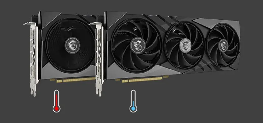 MSI GeForce RTX 4070 Ti Gaming X Slim 12G Gaming Ekran Kartı