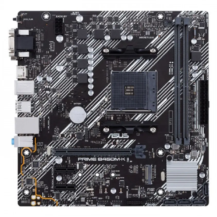 ASUS Dual RTX GeForce 4060 TI White OC Ekran Kartı + Asus Prime B450M-K II AMD mATX Anakart Bundle