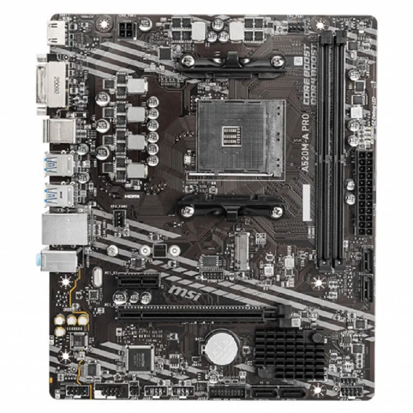 MSI GeForce RTX 4060 VENTUS 2X Black 8G OC + MSI A520M-A PRO AMD mATX Bundle