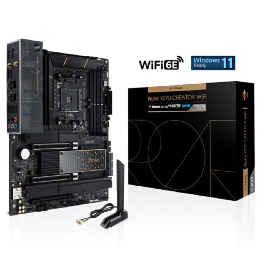 ASUS ProArt GeForce RTX 4070 OC + Asus ProArt X570-Creator Wifi AMD Bundle