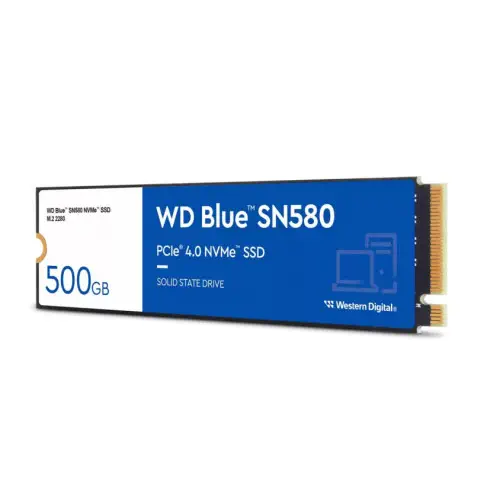 WD Blue SN580 500GB 4000/3600MB/s M.2 NVMe GEN4 SSD Disk 