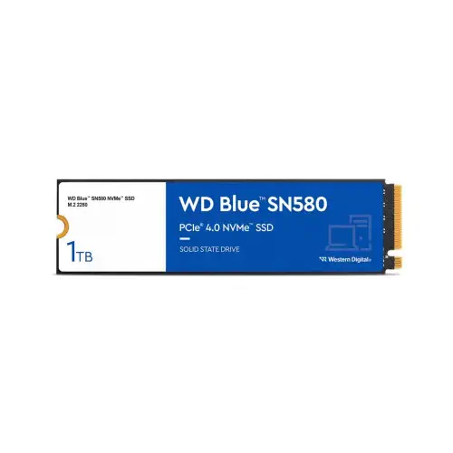 WD Blue SN580 1TB 4150/4150MB/s M.2 NVMe PCIe Gen 4 SSD Disk 