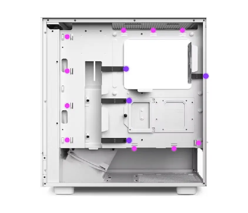 NZXT H Series H5 Flow CC-H51FB-R1 ATX Mid Tower Gaming Kasa