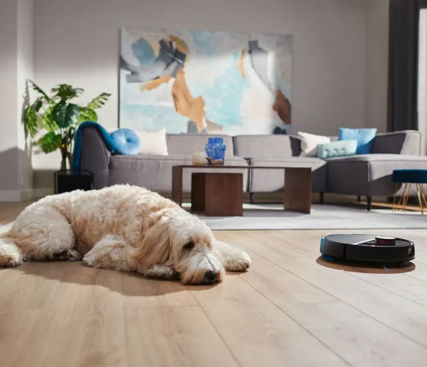 Philips HomeRun 3000 Serisi Aqua XU3110/02 Çöp İstasyonlu Beyaz Akıllı Robot Süpürge