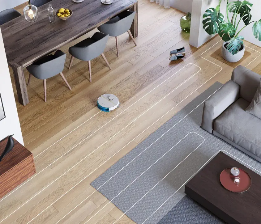 Philips HomeRun 3000 Serisi Aqua XU3110/02 Çöp İstasyonlu Beyaz Akıllı Robot Süpürge