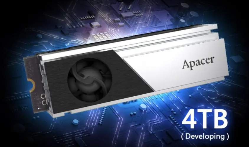 Apacer AP1TBAS2280F4-1 1TB M.2 PCIe Gen5 x4 SSD