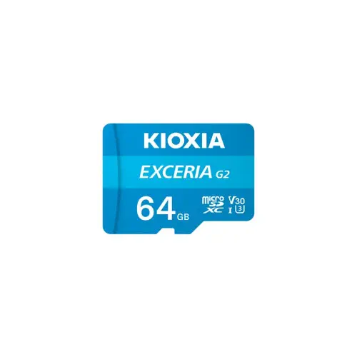 Kioxia Exceria LMEX2L064GG2 64GB MicroSD Hafıza Kartı