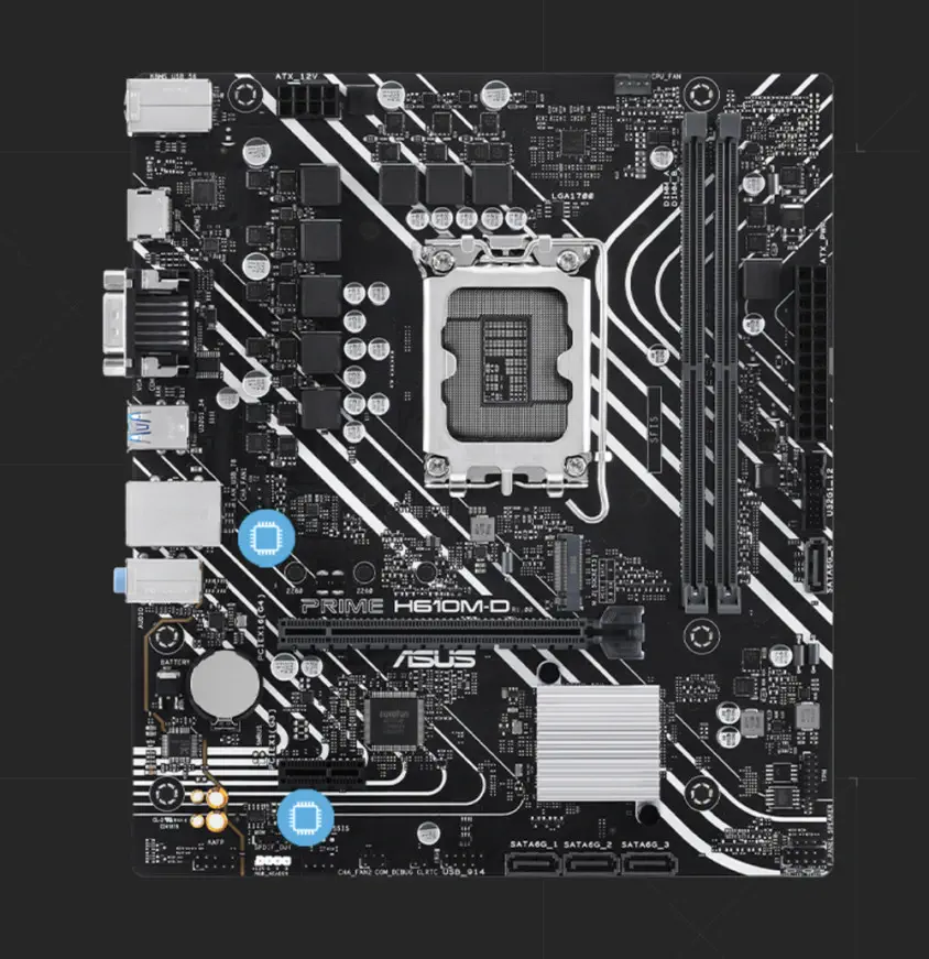 ASUS Prime H610M-D D5 Gaming Anakart