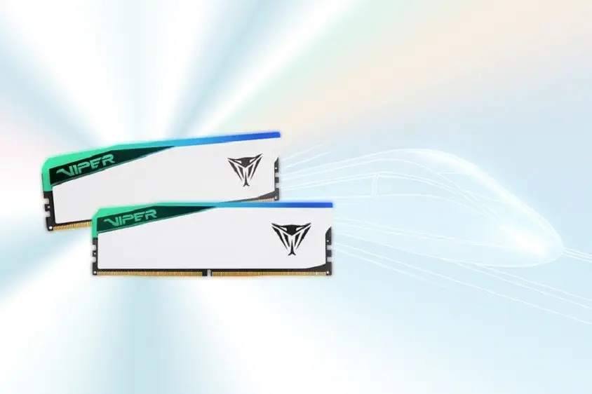Patriot Viper Elite 5 RGB PVER596G60C42KW 96GB (2x48GB) DDR5 6000MHz CL42 Gaming Ram