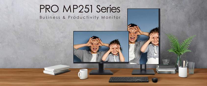 MSI Pro MP251 24.5″ 1920x1080 1ms 100Hz IPS Anti-Glare Full HD Monitör