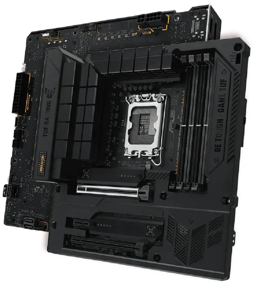 ASUS TUF Gaming B760M-BTF WIFI D5 Anakart + ASUS A21 Plus ARGB mATX Mid Tower Kasa Bundle