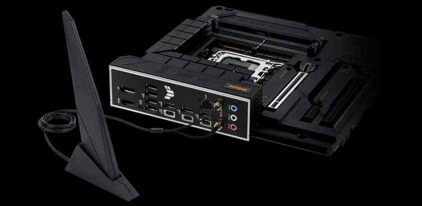 ASUS TUF Gaming B760M-BTF WIFI D5 Anakart + ASUS A21 Plus ARGB mATX Mid Tower Kasa Bundle