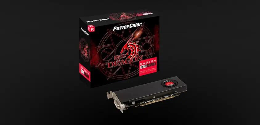 POWERCOLOR RED DRAGON RX 550 2GB GDDR5 64Bit DX12 Ekran Kartı