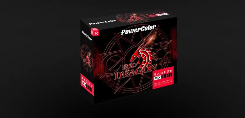 Powercolor Red Dragon RX 550 2GB GDDR5 64Bit DX12 Ekran Kartı