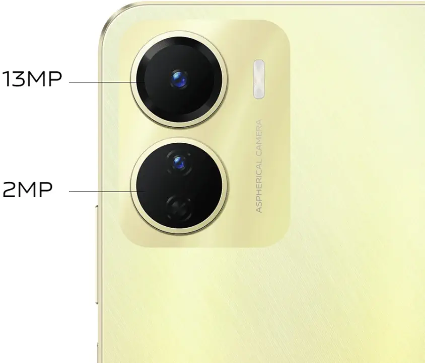 Vivo Y16 64GB 4GB RAM Işıltılı Altın Cep Telefonu