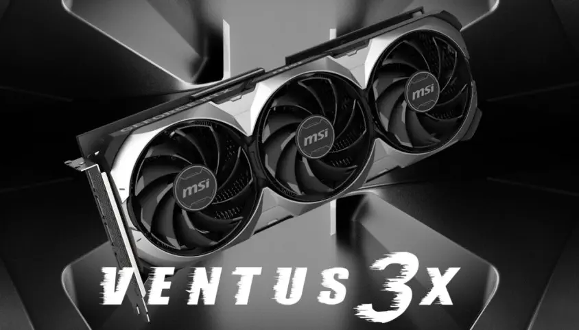 MSI GeForce RTX 4070 Ti Ventus 3X E1 12G OC Gaming Ekran Kartı