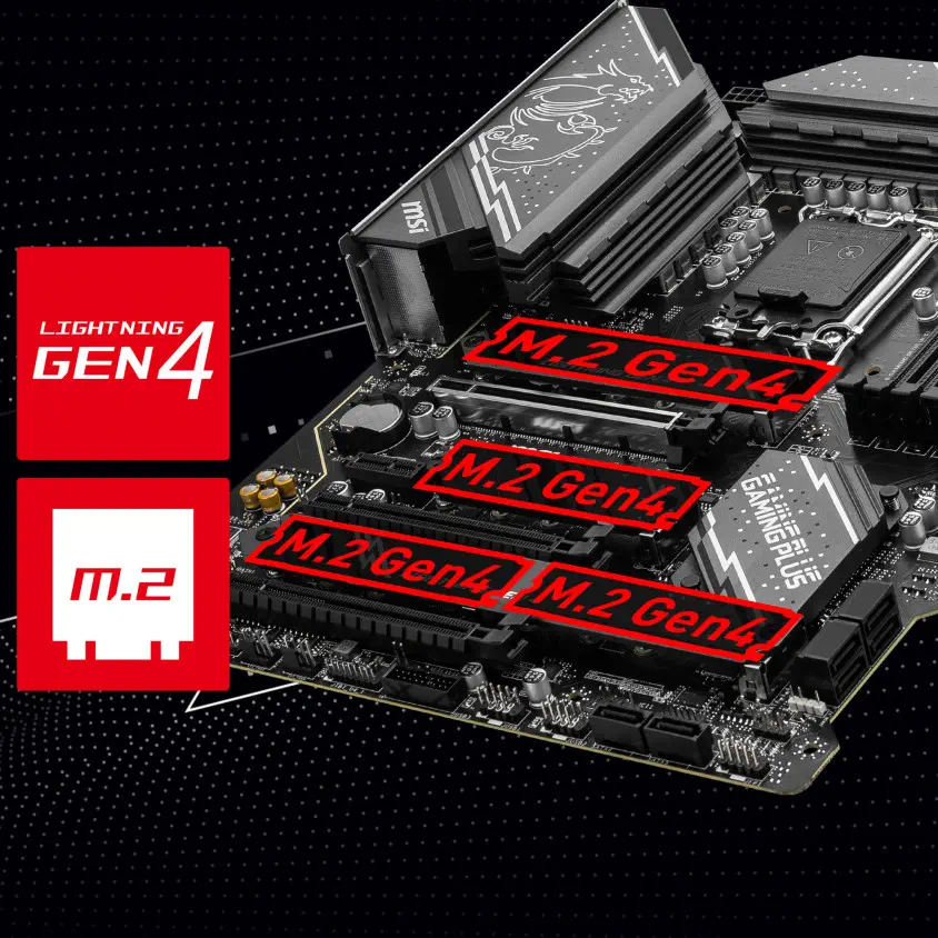 MSI Z790 Gaming Plus WIFI Intel Z790 Soket DDR5 7200MHZ(OC)  ATX Gaming (Oyuncu) Anakart