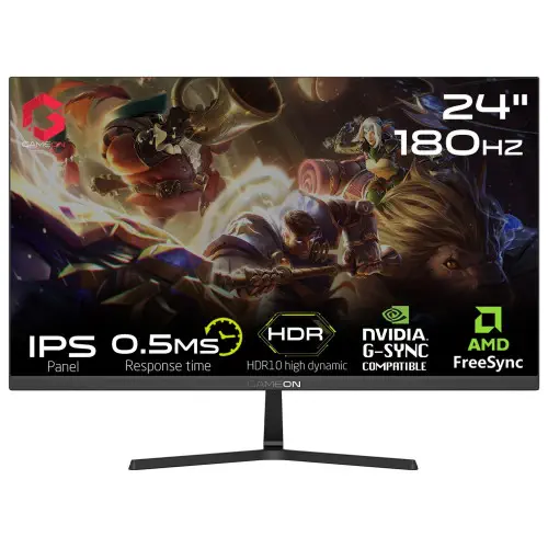 Gameon Pro GOPS24180IPS 24″ IPS 0.5ms 180Hz Gaming (Oyuncu) Monitör