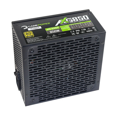 GamePower AXG-850 14CM 80+ Gold ATX3.0 PCI-E5.0 850W Power Supply - 5 Yıl Garantili