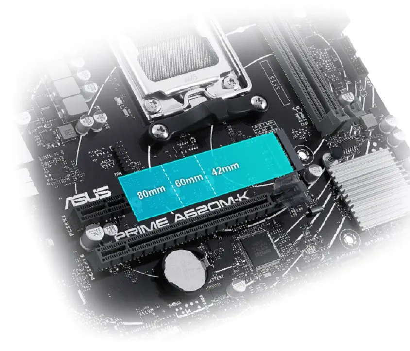 ASUS Prime A620M-K mATX Anakart