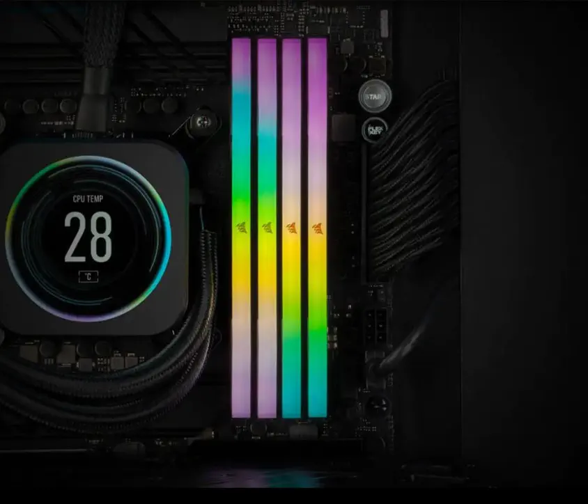 Corsair Vengeance RGB CMH32GX5M2B6200C36W Ram