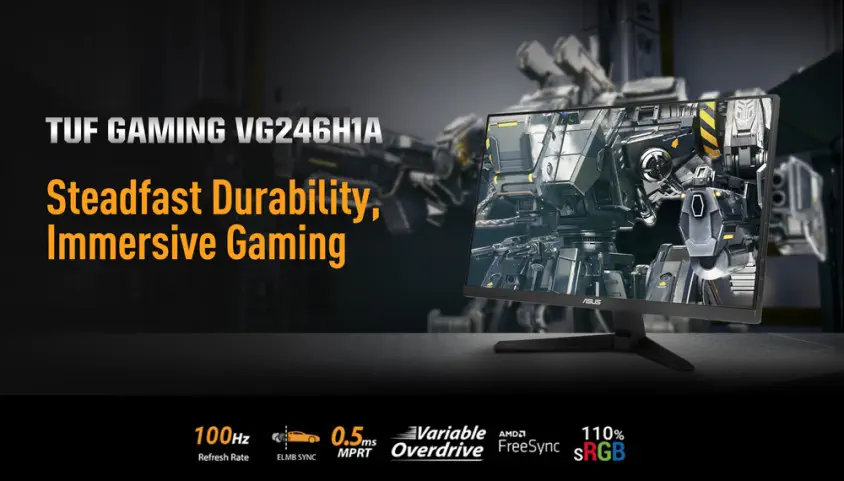 ASUS TUF Gaming VG246H1A 23.8″ Gaming (Oyuncu) Monitör 