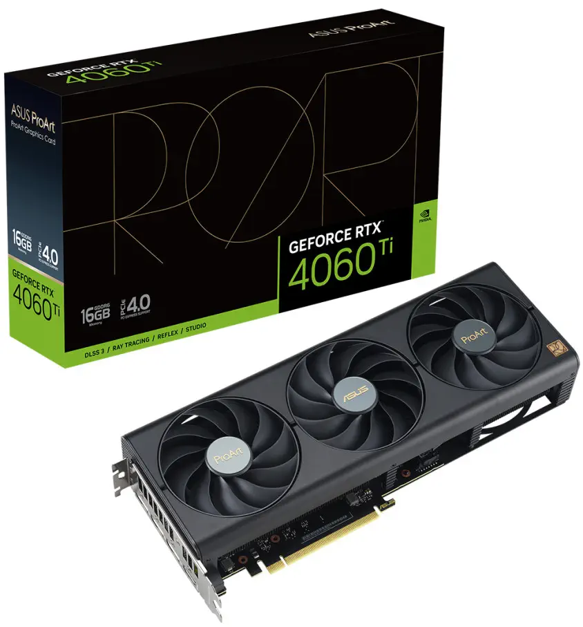 ASUS PROART-RTX4060TI-16G Gaming (Oyuncu) Ekran Kartı