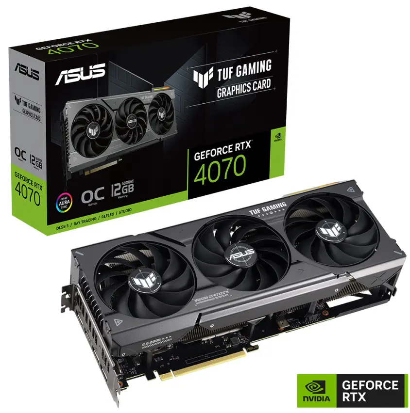 Asus TUF-RTX4070-O12G-GAMING Ekran Kartı