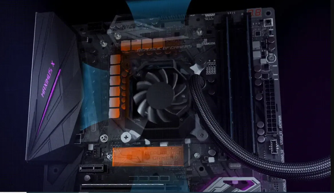 ASUS ROG RYUJIN 240 RGB LiveDash OLED 240mm İşlemci Sıvı Soğutucu