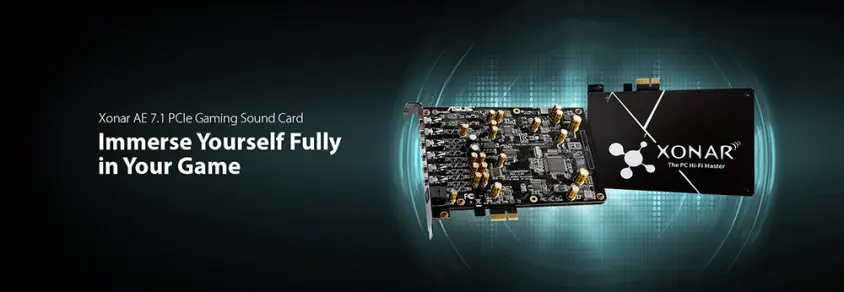Asus Xonar AE 7.1 PCIe Gaming Ses Kartı