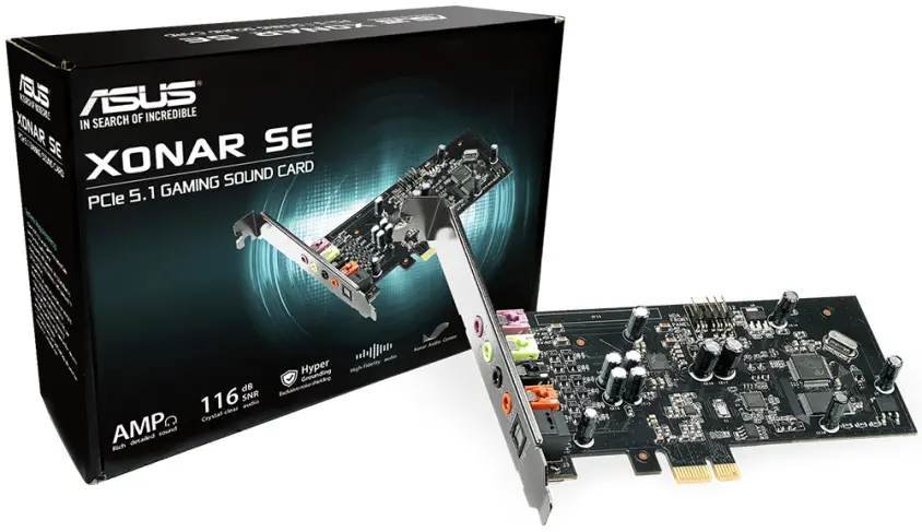 Asus Xonar SE 5.1 PCIe Gaming Ses Kartı