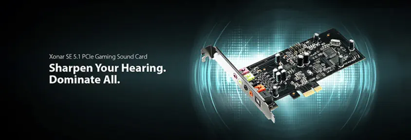 ASUS Xonar SE 5.1 PCIe Gaming Ses Kartı