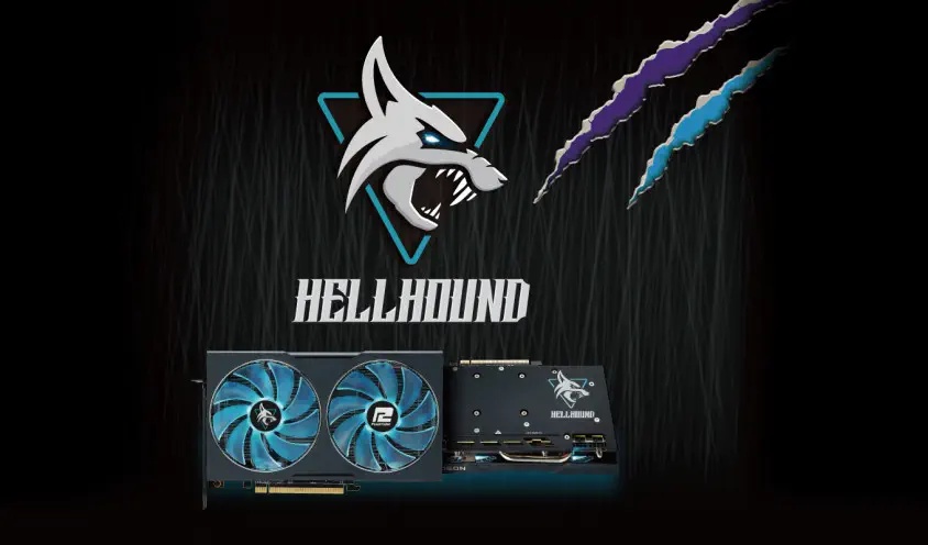 POWERCOLOR HELLHOUND RX 7600XT 16GB GDDR6 128Bit DX12 Gaming (Oyuncu) Ekran Kartı