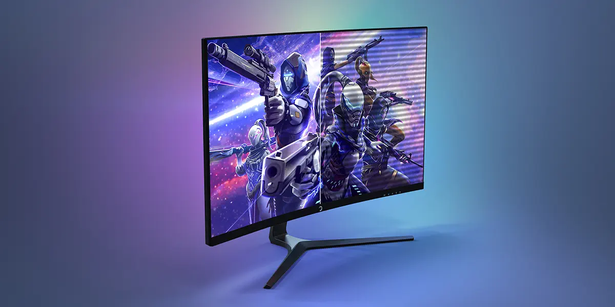 GamePower 27'' Vivid T50 Curved RGB 180Hz 0.5ms 1500R Curved 2x2W Speaker VA Gaming Monitör (Sıfır Ölü Piksel Garantili)