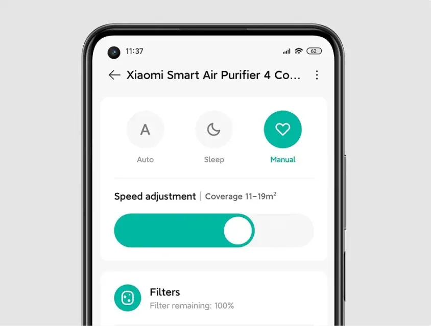 Xiaomi Mi Air Purifier 4 Compact Akıllı Hava Temizleyici