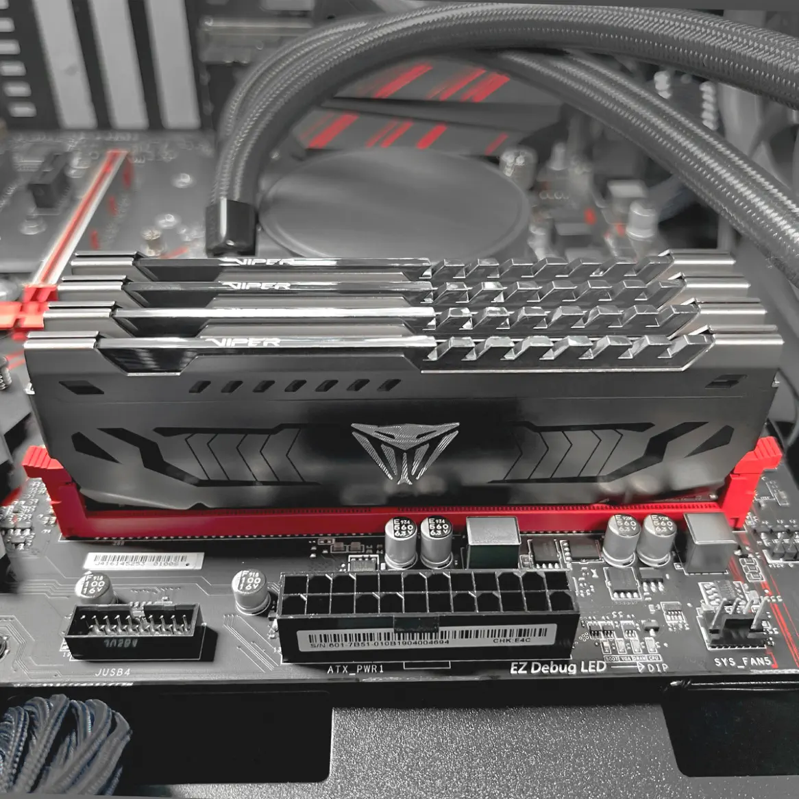 Patriot Viper Steel 32GB (1x32GB) DDR4 3600MHz CL18 Gaming Ram
