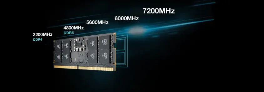 Team Elite 32GB (1x32GB) 4800Mhz DDR5 SODIMM (TED532G4800C40D-S01)