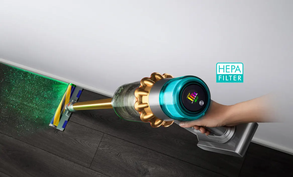 Dyson V15 Detect Hepa Dikey Şarjlı Süpürge