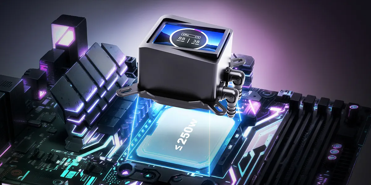 GamePower Skadi Elite LCD 240 ARGB Cpu Sıvı Soğutma 240mm