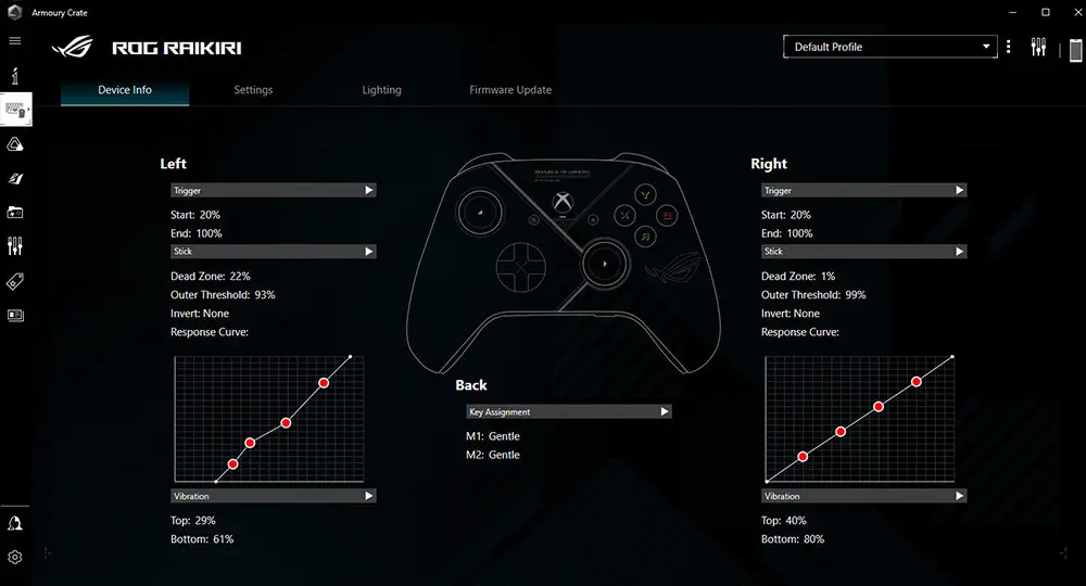 ASUS ROG Raikiri  GU200X Kablolu Gamepad
