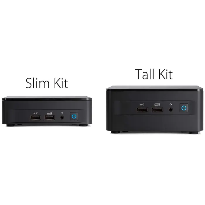 ASUS NUC12 Pro Tall Kit - Intel Core i7-1260P - Barebone (RAM Yok, Disc Yok) - Cord Yok - Mini Masaüstü PC