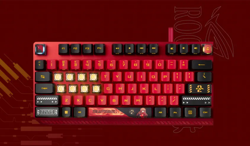 Asus ROG Strix Scope RX EVA-02 Edition Gaming Klavyesi