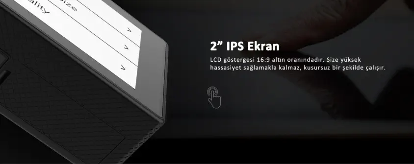 Sjcam SJ4000 Air 4K Wifi Siyah Aksiyon Kamerası