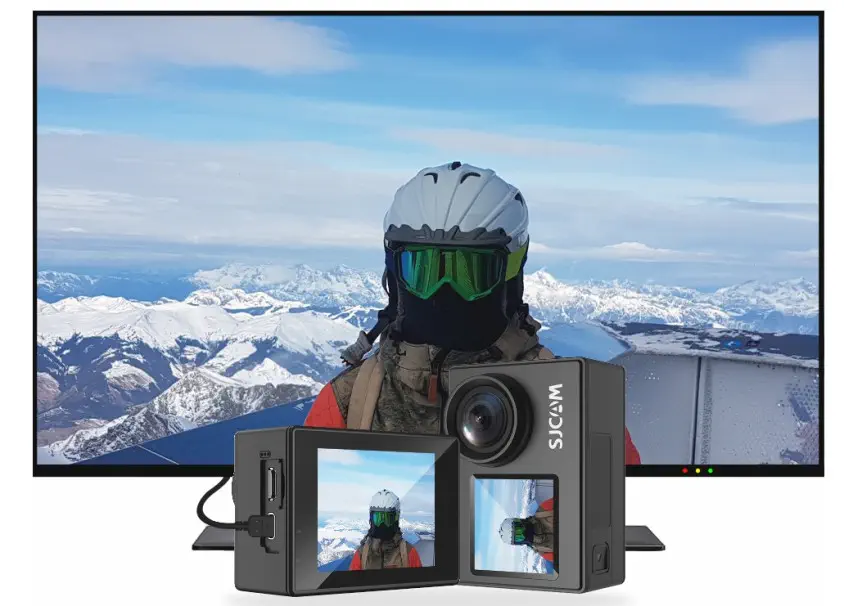 Sjcam SJ4000 Dual Screen 170° 4K Aksiyon Kamerası
