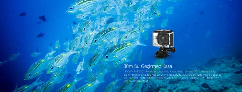 Sjcam SJ5000X Elite 170° 240FPS Ağır Çekim 4K Aksiyon Kamerası