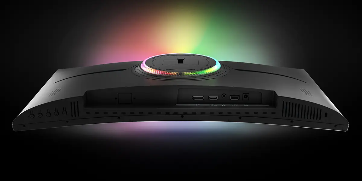 GamePower 24″ Vivid T40 Curved RGB 180Hz 0.5ms 2x2W Speaker Gaming Monitör (VA Panel)