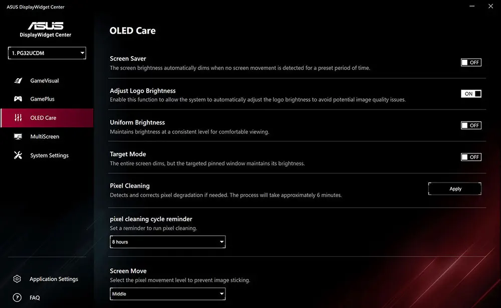 ASUS ROG Swift OLED PG32UCDM 31.5″ G-Sync Gaming Monitör 