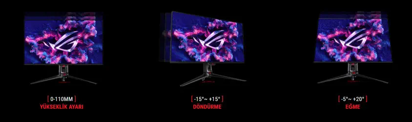ASUS ROG Swift OLED PG32UCDM 31.5″ G-Sync Gaming Monitör 