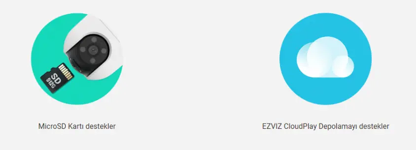 Ezviz H8C 4MM 4MP  Wi-Fi IP Full HD Güvenlik Kamerası